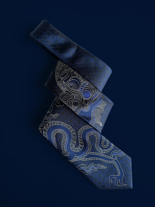 Cà Vạt Lụa Cao Cấp Thanh Long: Khí Chất Quân Tử Và Nghệ Thuật Dệt Jacquard