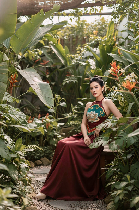 Váy Lụa Tơ Tằm Cao Cấp: Nghệ Thuật Chiếm Lĩnh Mọi Ánh Nhìn Cho Kỳ Nghỉ Dưỡng