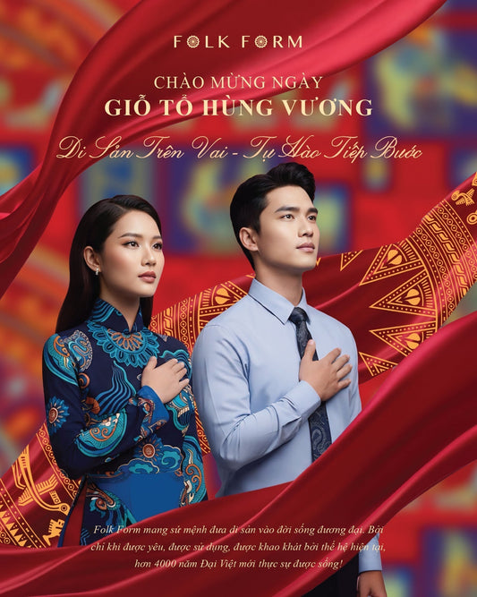 Di Sản Trên Vai: Đánh Thức Họa Tiết Trống Đồng Đông Sơn Trong Thời Trang Đương Đại