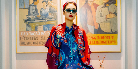 Elle & Folk Form: Tiếng vọng ngàn năm trong từng thước lụa đương đại