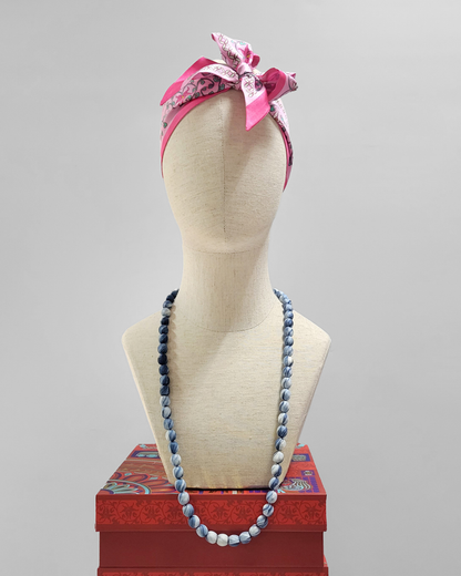 Vòng Hạt Bọc Lụa / 42cm