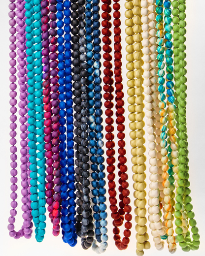 Vòng Hạt Bọc Lụa / 62cm