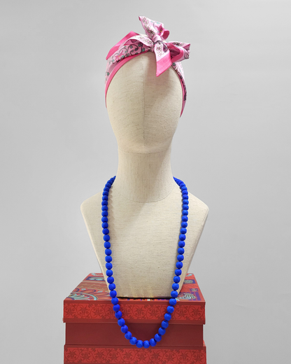 Vòng Hạt Bọc Lụa / 42cm