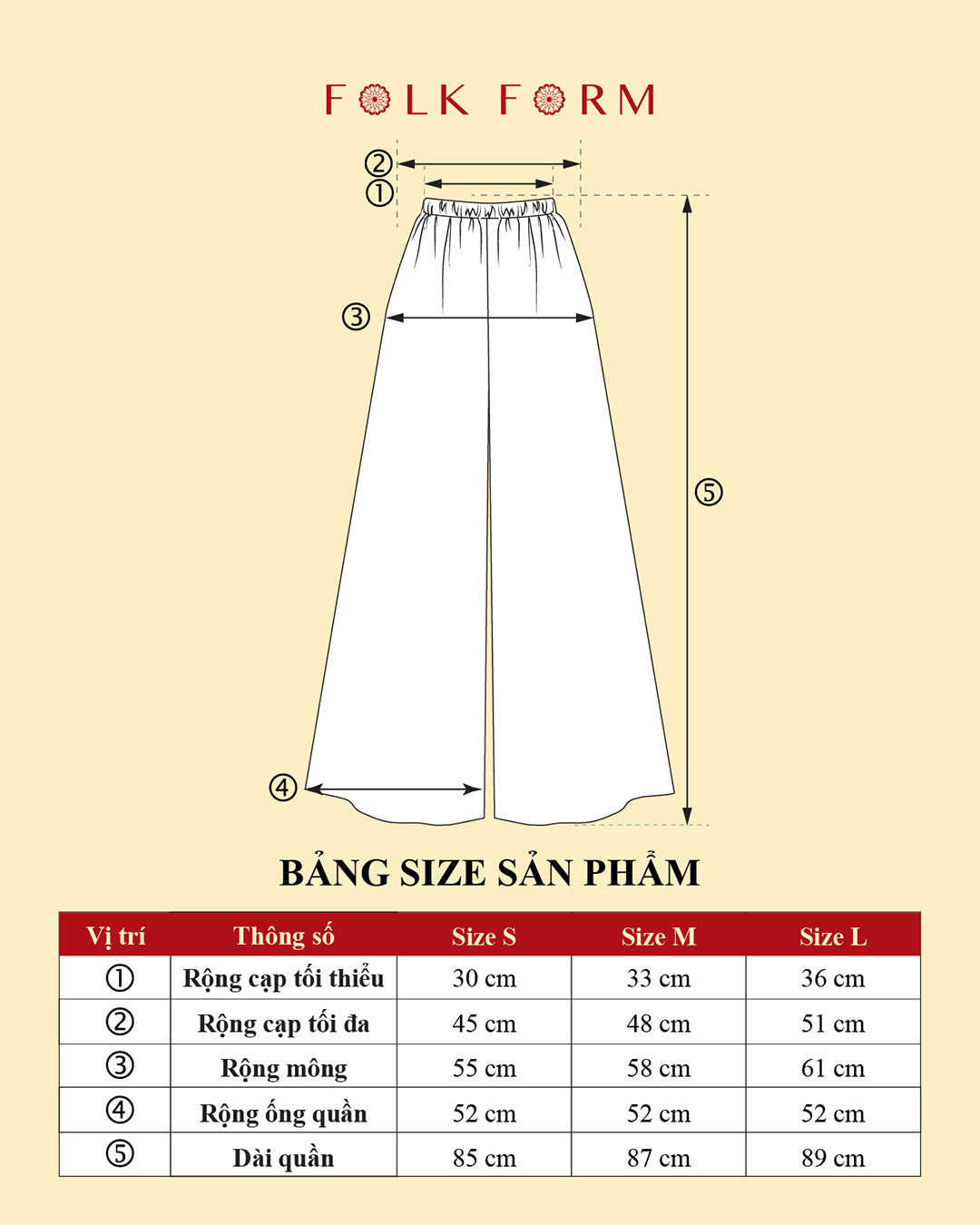 Quần Suông Ống Rộng Lụa 1932 / Họa tiết Hương Vân Long Mộng Vàng & Xanh Lá