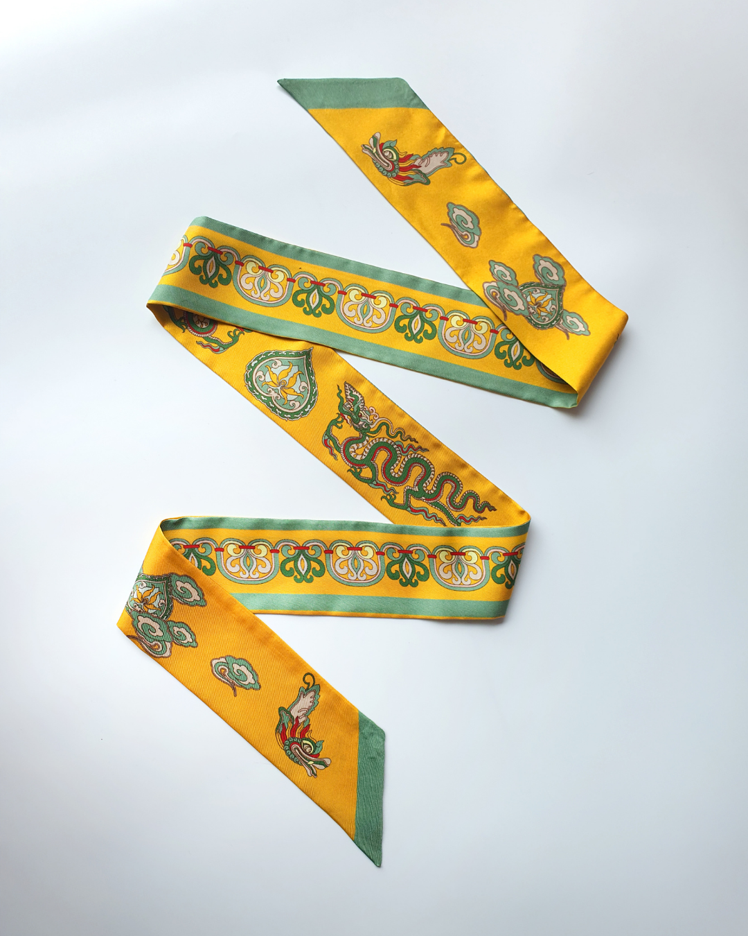 Khăn Twilly Lụa Tơ Tằm Cao Cấp / 6cm x 150cm