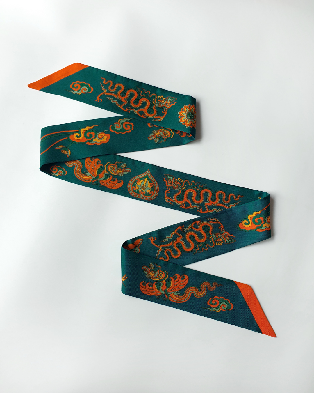 Khăn Twilly Lụa Tơ Tằm Cao Cấp / 6cm x 150cm