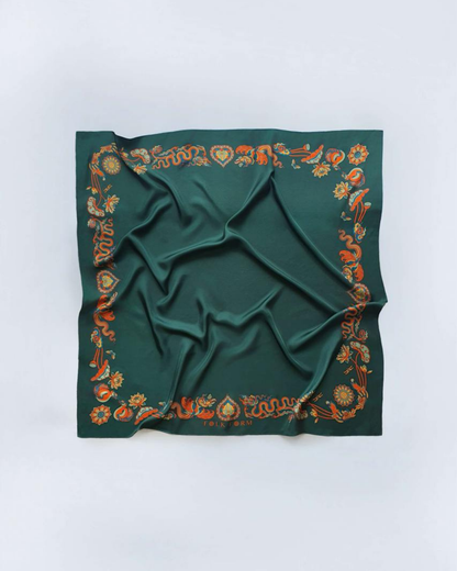 Khăn Lụa Vuông Cao Cấp / 55x55