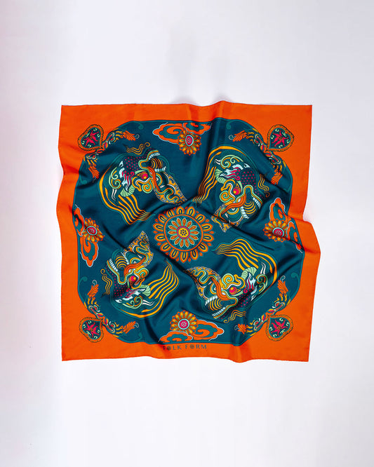 Khăn Lụa Vuông Cao Cấp / 55x55